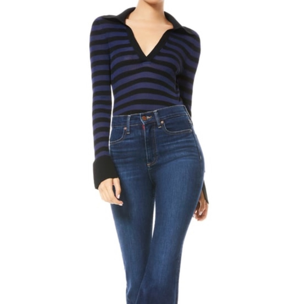 Alice + Olivia DARELEE FITTED POLICE